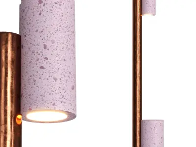 Ambra Floor Lamp 3D model