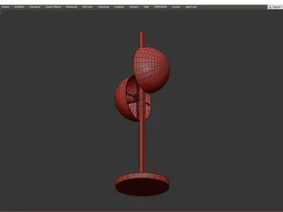  Heathfield Co Nacchera Table Lamp Low-poly 3D model