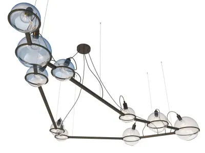 Chandelier Capricorne SKU 20726 Free 3D model
