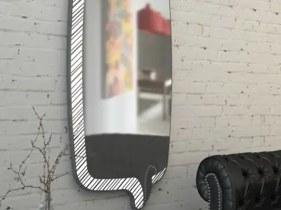 Mirror Message LED 3D model