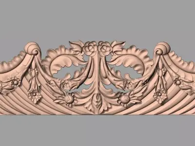 3D carved model furniture 3D design used for artcam aspire E812 3D model