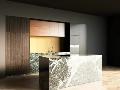 21-Kitchen9 texture 2 3D model