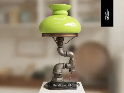 Summer Lamp Collection 3D Model Pack