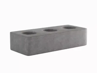 Concrete Brick B 03 Low-poly 3D model