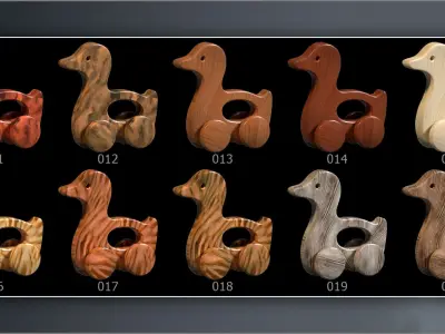 Megapack 100 Wood smart materials for Substance Painter Texture