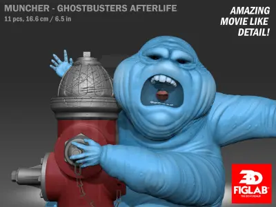 GHOSTBUSTERS AFTERLIFE MUNCHER 3D model