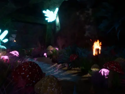 Cave Vol 1 For Unreal And Unity Low-poly 3D model