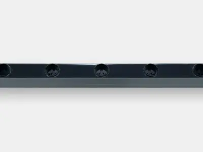 MUSIK Wall lamp wired-in installation Low-poly 3D model