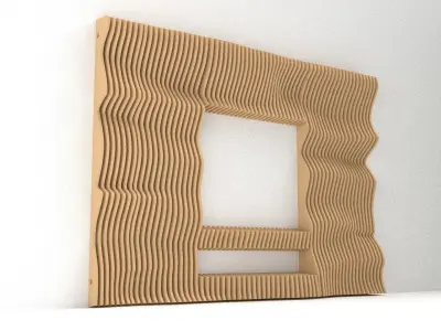 Parametric TV 3D model 01 3D model