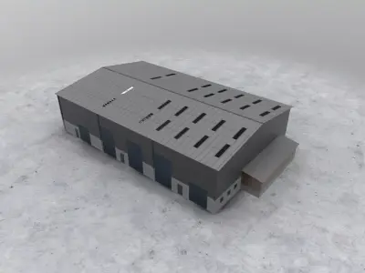 LXGB Storage 2 Low-poly 3D model