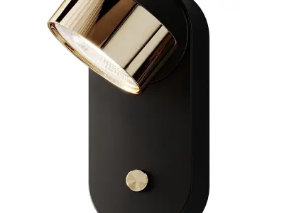 WI4-AB-1OV-2-D2W Wall lamp from Mawa Design 3D model