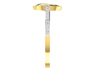 Solitaire Engagement Ring 3dm STL OBJ FBX Render Details 3D print model purchase