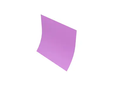 Memo Note v1 005 Low-poly 3D model