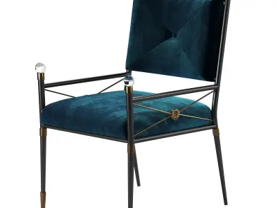 Rider chair by Jonathan Adler 3D model