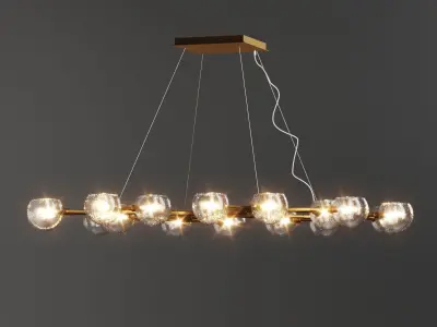 Mahowald Fixed Chandelier  89103 3D model
