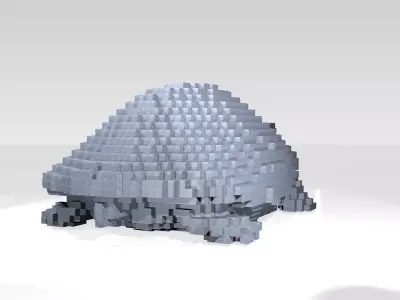 Turtle Voxel 3D model