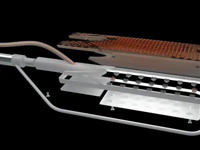 3dprinting event entry led lamp head Free 3D print model