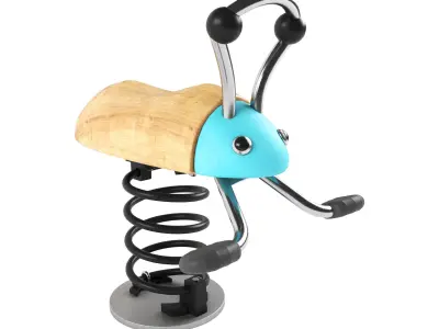 Spring rocking Kompan 3D model