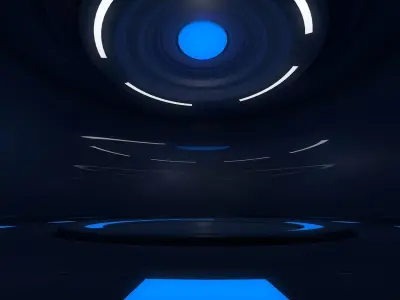 Sci Fi Room 3D model