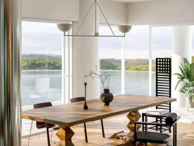     villa interior scenes 3D model purchase