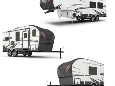  Travel Trailers 3 in 1 
