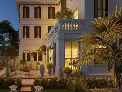  Exterior Villa Mode 3D model