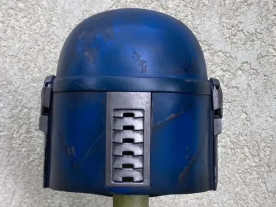 THE MANDALORIAN HELMET CUSTOM 3D print model