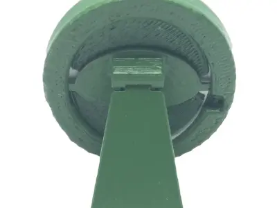 Photo frame MALEN oval 30x40 with daisy 3D print model