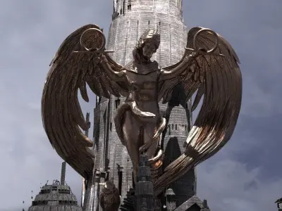 Lilith Towers 3D model