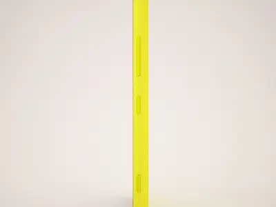 Nokia Lumia 1320 Yellow 3D model