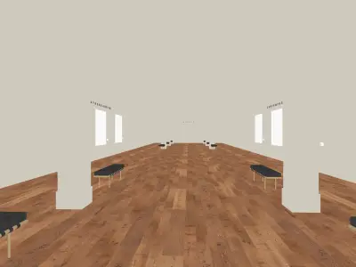 Art Gallery 003 UE4 3D model
