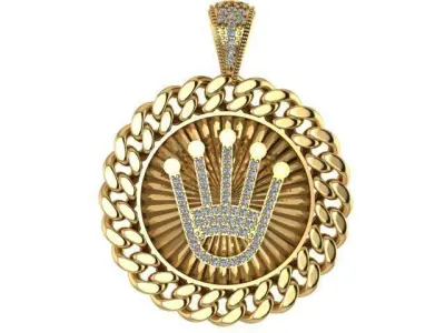 Fashion Pendant 3D print model