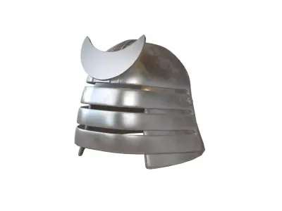War Helmet V3 002 Low-poly 3D model