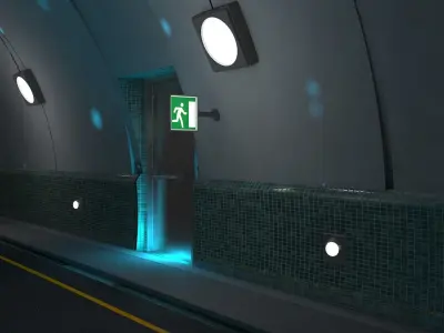 Tunnel Highway 3D model