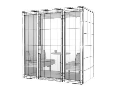 Talky M Meeting Pod 3D model