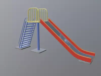 Park Slide 3D model