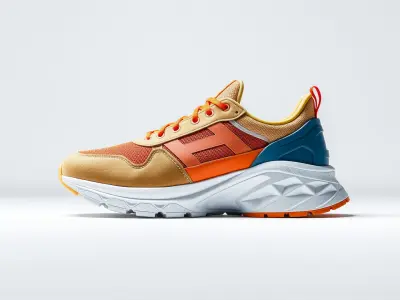 Bold Street Runner Sneaker model pack Low-poly 3D model