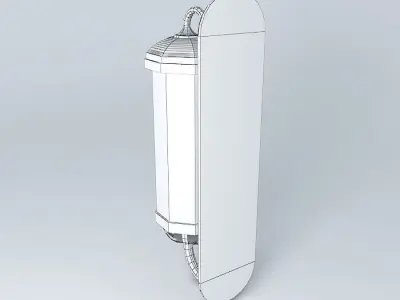 Large Coach Lantern Free 3D model
