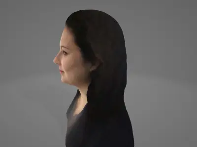 Character No 10  Not Rigged 3D model Low-poly 3D model