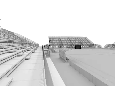 Futsal Arena 01 3D model