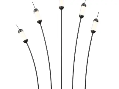 Park  lights Reed 3D model