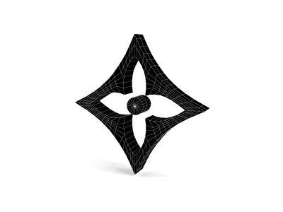 Louis Vuitton Pattern v1 003 Free low-poly 3D model