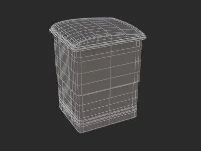 Medical - Trash Bin 3D model