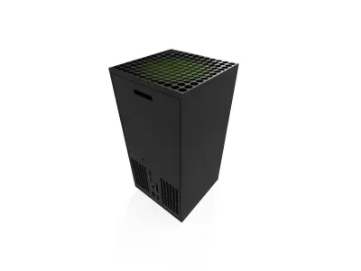 XBOX SERIES X  Low-poly 3D model