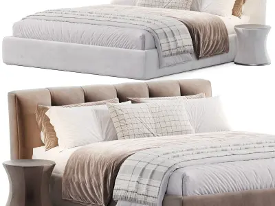 Warp bed by Lema 3D model