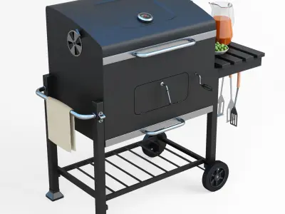 Barbecue   Jumbuck  Franklin 3D model