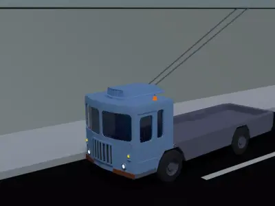 trolleybus 3D model