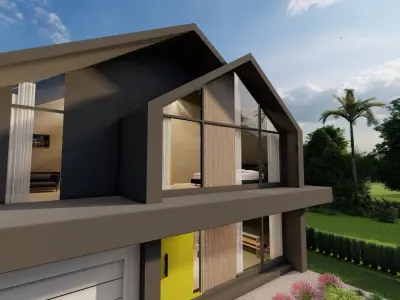 Modern House 3D model