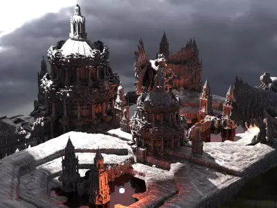 Hell gate City Embers Baptism 3D model