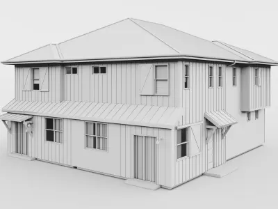 Single Family House-5 3D model
